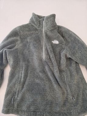 The North Face Iceberg Green Half-Zip Fleece Pullover